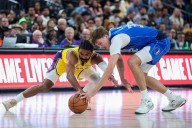 Cooper Flagg leads Mavericks past Lakers in preseason game in Las Vegas