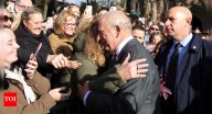 'How long have you known about Andrew and Epstein?': King Charles heckled outside Lichfield Cathedral