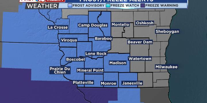 Cold & Frost Nights Ahead