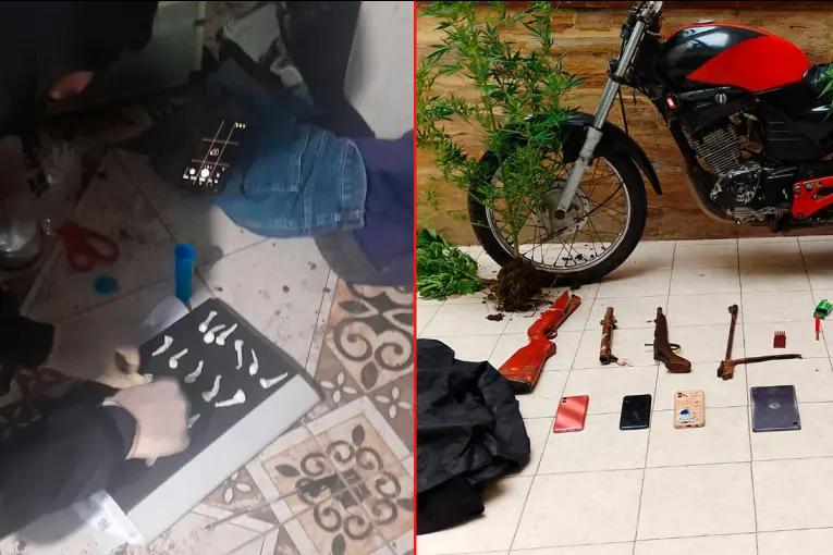 Ataque a policías en Santa Elena: incautaron $800.000, armas y detuvieron a cuatro personas