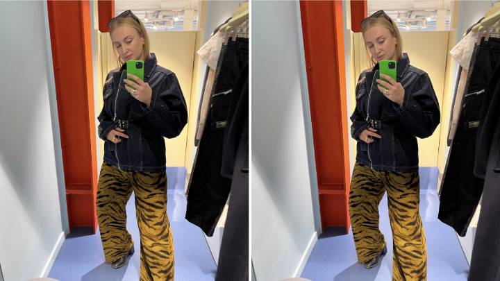Ganni's Tiger Print Trousers Are Taking Over From Leopard Print Jeans
