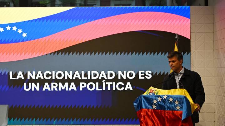 Leopoldo López tilda de “arbitrariedad” la intención de Maduro de retirarle la nacionalidad venezolana