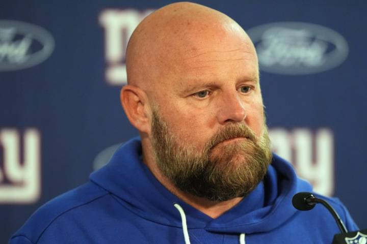 NFL fines Giants, coach Brian Daboll and rookie Cam Skattebo for violating concussion protocols