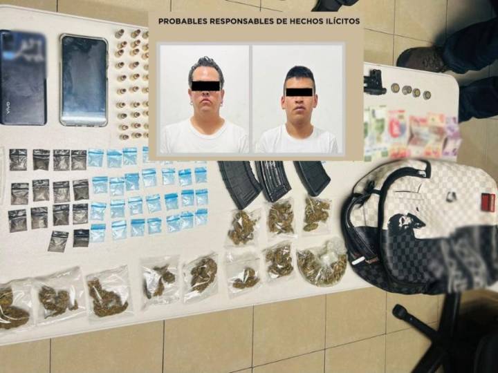 Capturan a 2 del CJNG por asalto a mujer en Malinalco
