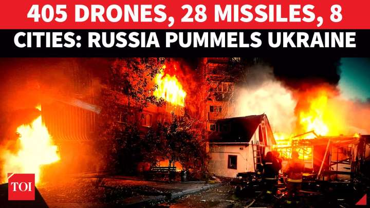 Putin Takes Out Trump’s Anger On Ukraine? 31 Casualties, Kyiv Burns As Russian Bombs Storm Airspace