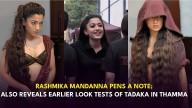 Unseen: Rashmika Mandanna shares REJECTED looks of Tadaka from Thamma