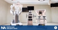 Un robot quirúrgico se incorpora a un centro de salud de Argentina