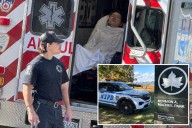 Hero ex-cops rescue woman walking with 5-month-old baby into NYC's East River: 'You guys gotta get over there!'