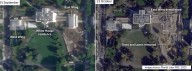 Satellite image shows East Wing of White House completely demolished to make way for "Epstein Ballroom"