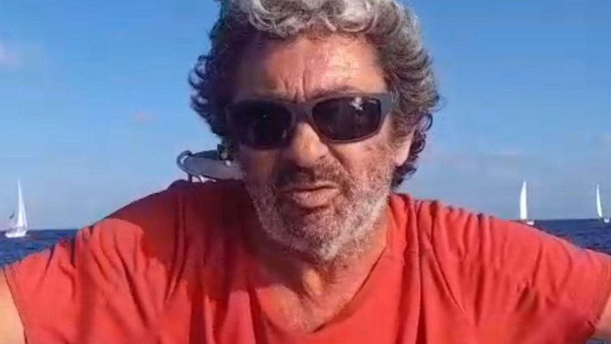Txarli de la Rubia, el formenterés capitán en la Flotilla: "La comida en la celda era un pimiento crudo y cinco huevos duros para 10 personas"