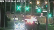 Motorcyclist hospitalized in crash involving SUV in north Las Vegas valley