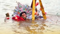 Odisha Bids Adieu To Goddess Durga With Grand Immersion Processions