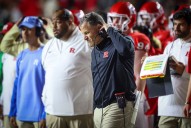 What Greg Schiano said after Rutgers lost to No. 8 Oregon
