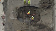 Sinkhole opens in Venice after water main break