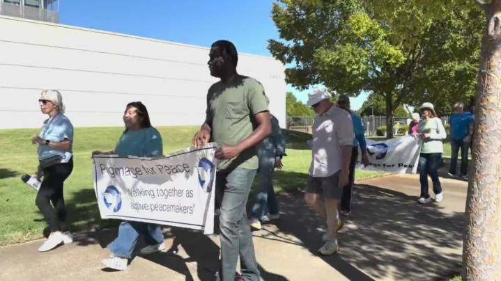 Pilgrimage For Peace walk held for 11th year in Little Rock