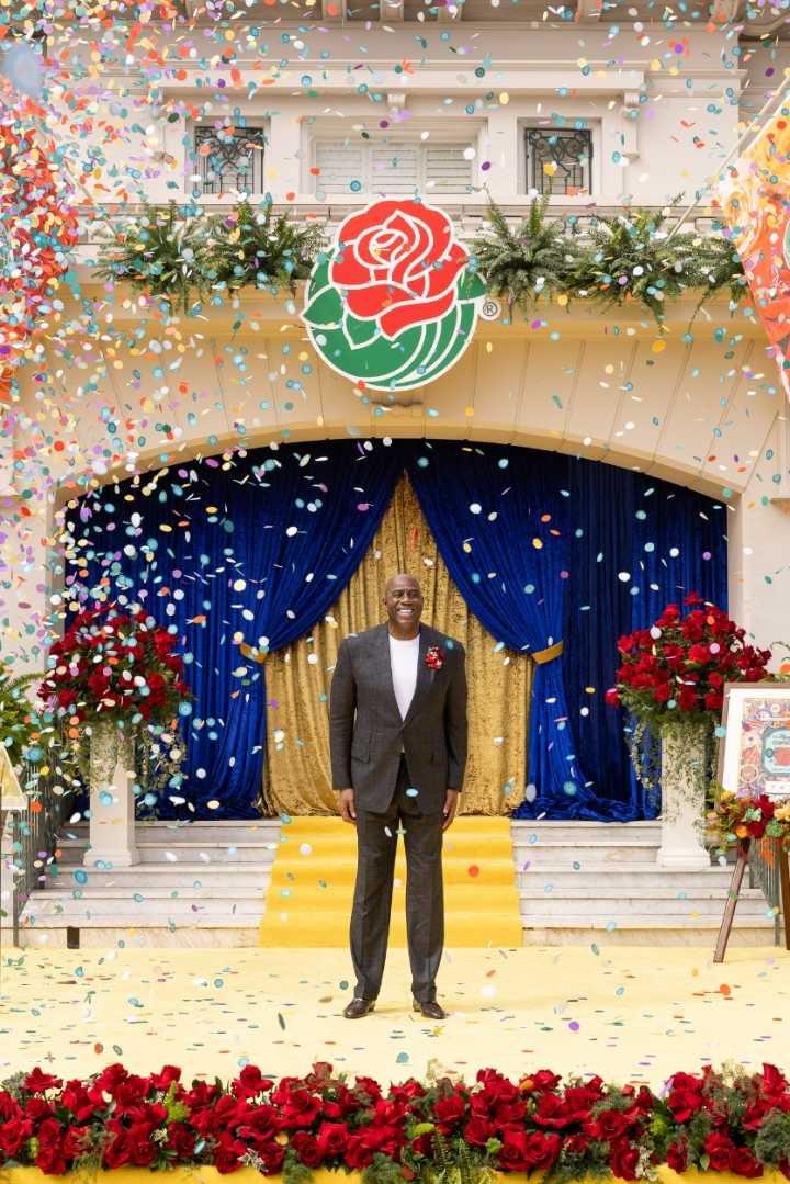 Tournament of Roses Name Magic Johnson Grand Marshal