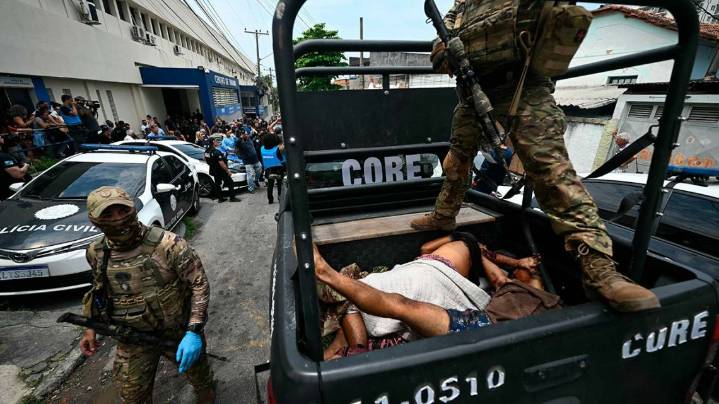 "La mayor operación de la historia": al menos 64 muertos en un megaoperativo contra el narcotráfico en Rio de Janeiro
