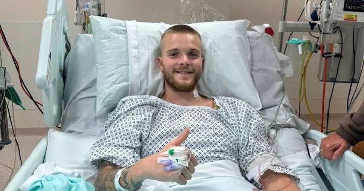 Man loses leg in accident after being trapped in machine
