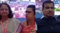 Viral Video: Postal officers’ turf war erupts on stage as Nitin Gadkari looks on