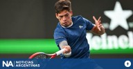 Sebastián Báez volvió a caer en el ATP de Basilea y no levanta en el circuito