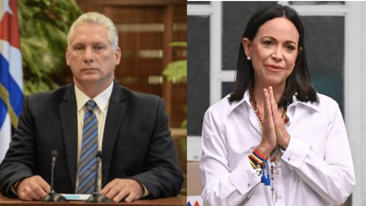 El presidente de Cuba, Miguel Díaz-Canel, calificó "vergonzoso" el Nobel de la Paz 2025 otorgado a María Corina Machado