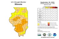 Drought conditions worsen across central Illinois as hot, dry weather continues
