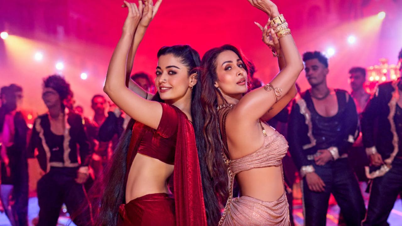 Malaika Arora sizzles in Thamma dance song Poison Baby