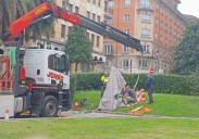 'La Maternidad' se traslada a los jardines del hotel de La Reconquista