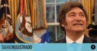 Polémica por la foto que difundió el libertario Santiago Oría para "probar" que Milei estuvo en el Salón Oval