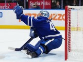 Anthony Stolarz steals a game for Maple Leafs in overtime win