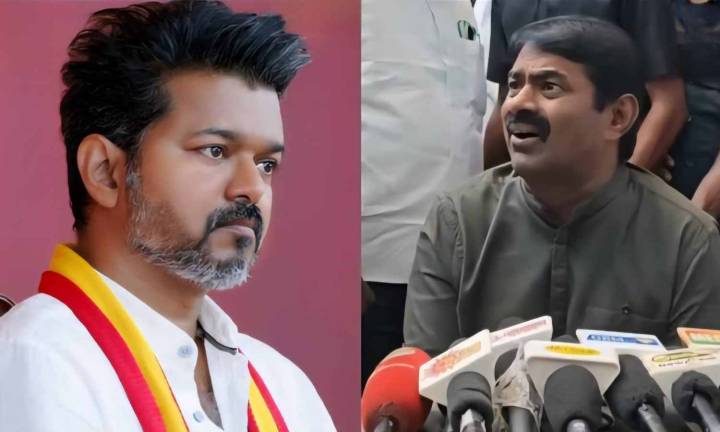 CBI shielding TVK Vijay by not naming him in FIR, alleges Seeman