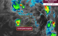 Raymond se degrada tras tocar tierra en Los Cabos