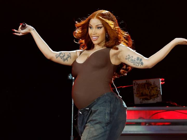 Cardi B's new album, already double platinum, debuts at No. 1