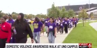 Domestic violence awareness walk at UNO campus