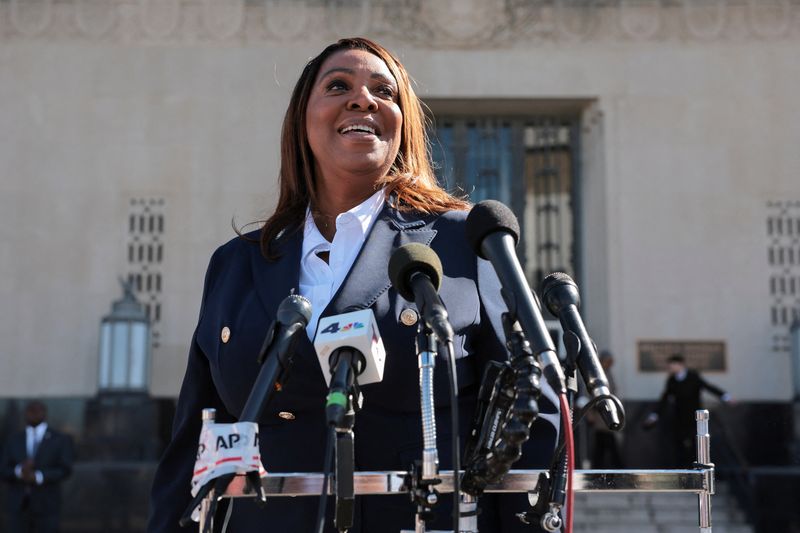 NY Attorney General Letitia James, a Trump adversary, pleads not guilty to mortgage