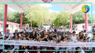 Inaugura Mara Lezama en Playa del Carmen nuevo domo escolar en la Primaria “Artículo Tercero Constitucional”