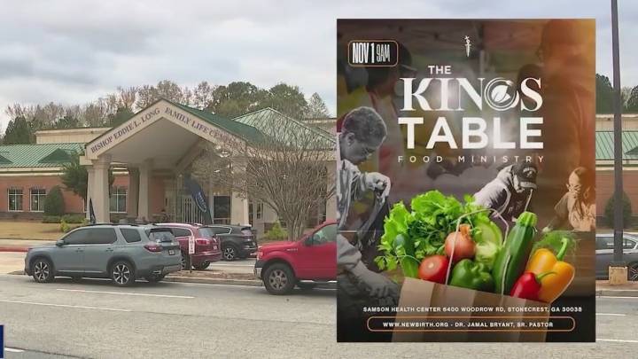 New Birth Missionary Baptist Church steps in to help amid SNAP shutdown