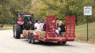 Hayride return to Cherokee Park after four
