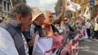 Comité 68 y víctimas de la crisis, juntos en el Zócalo