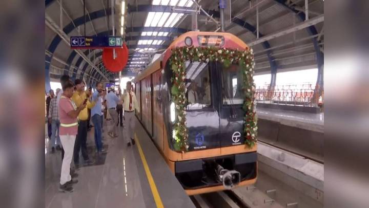 Bihar CM Inaugurates Patna Metro's First Phase From ISBT To Bhoothnath India News