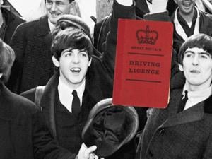 Paul McCartney’s driver’s license up for auction