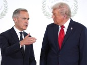 Carney shifts from assertive U.S. trade stance seen on the campaign