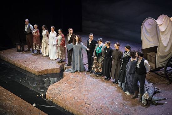 “Yerma” revive la fuerza trágica de Lorca en el escenario del Instituto Catedral