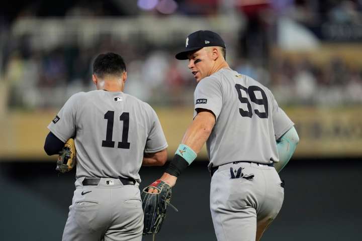 Yankees' Aaron Judge, Anthony Volpe unsure if they'll need surgery