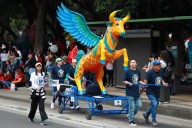 Chimalhuacán presente en el Desfile de Alebrijes Monumentales