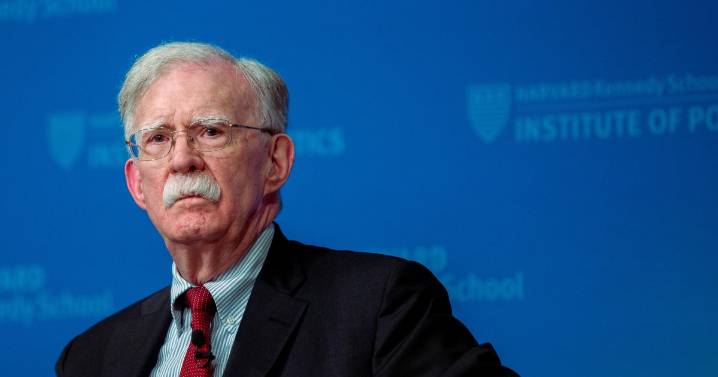 John Bolton indicted for allegedly mishandling classified info