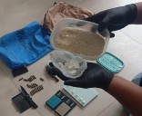 Policías buscaban un arma de fuego y hallaron un lugar acondicionado para el cultivo de marihuana