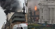 Incendio cerca del Congreso moviliza más de 15 unidades de bomberos en el Centro de Lima últimas