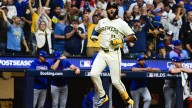 Brewers CF Jackson Chourio demolishes pitch for massive 3