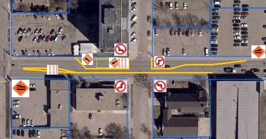 Traffic to be reduced for water line replacement Monday in Minot